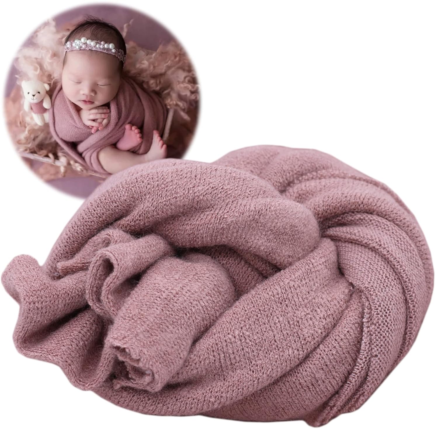 Photography Newborn - Noworodek fotografia rekwizyty Wrap noworodka sesja