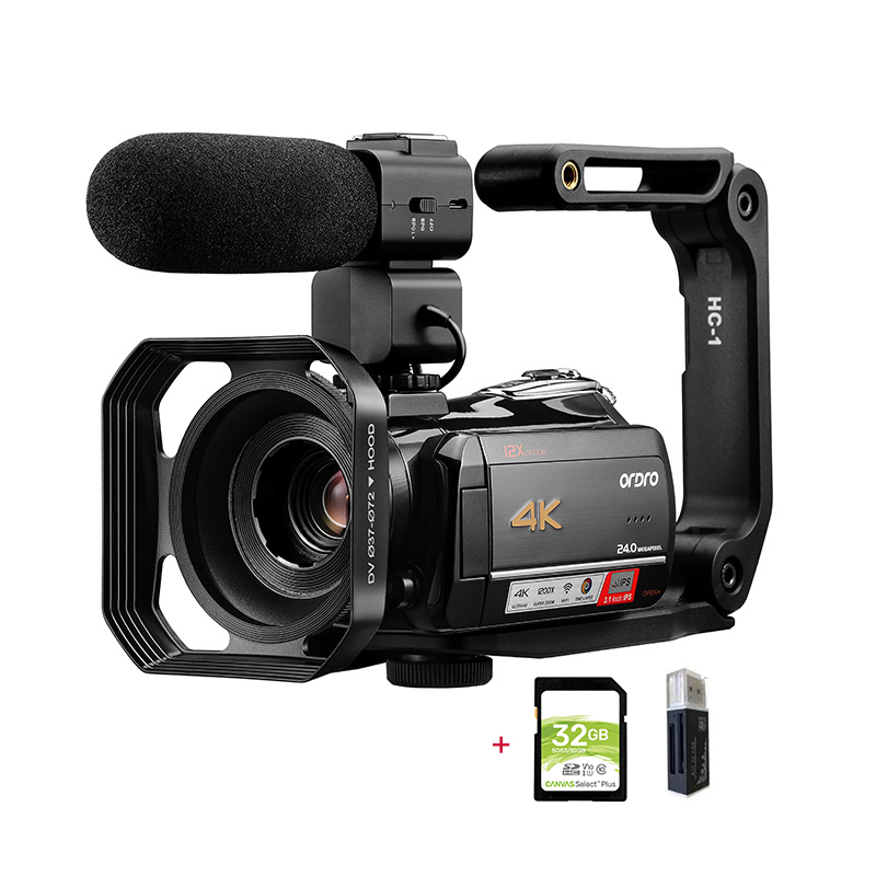 Photography Prompt - Kamera wideo 4K Professional na YouTube