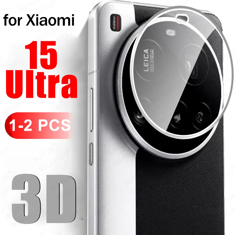 Photography Kit Xiaomi 15 Ultra - 1-2 sztuki zakrzywionej osłony kamery HD