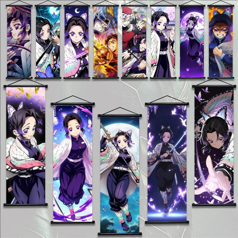 Photography Interior - Shinobu Kocho Demon Slayer Artystyczny Zwoj