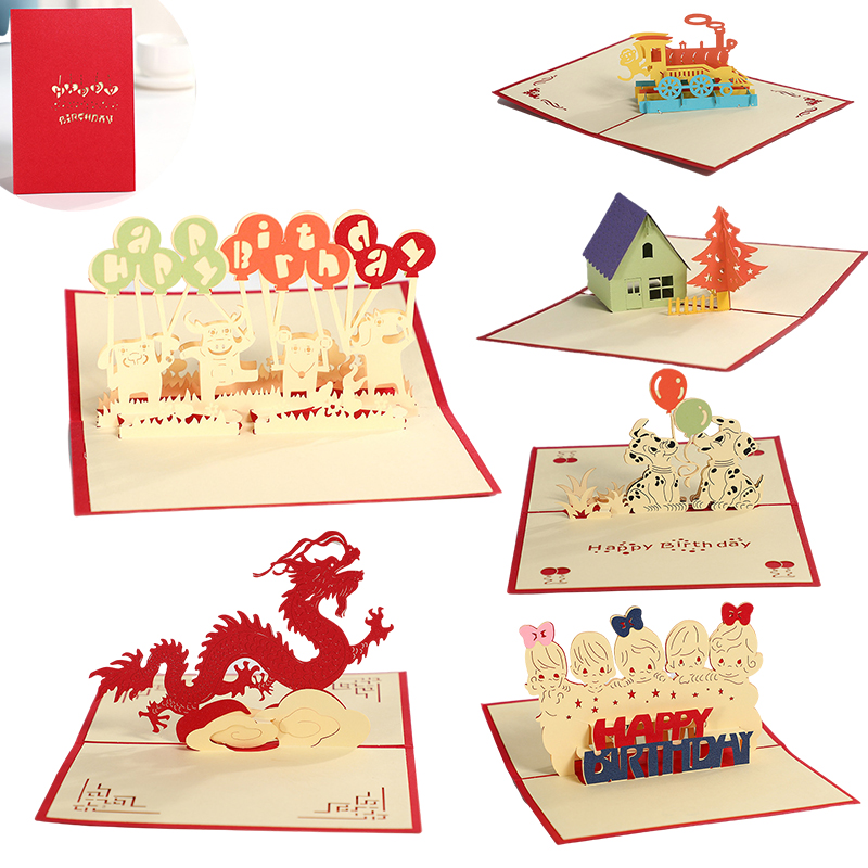 Photography Jokes - Karta 3D Pop Up Card Animal