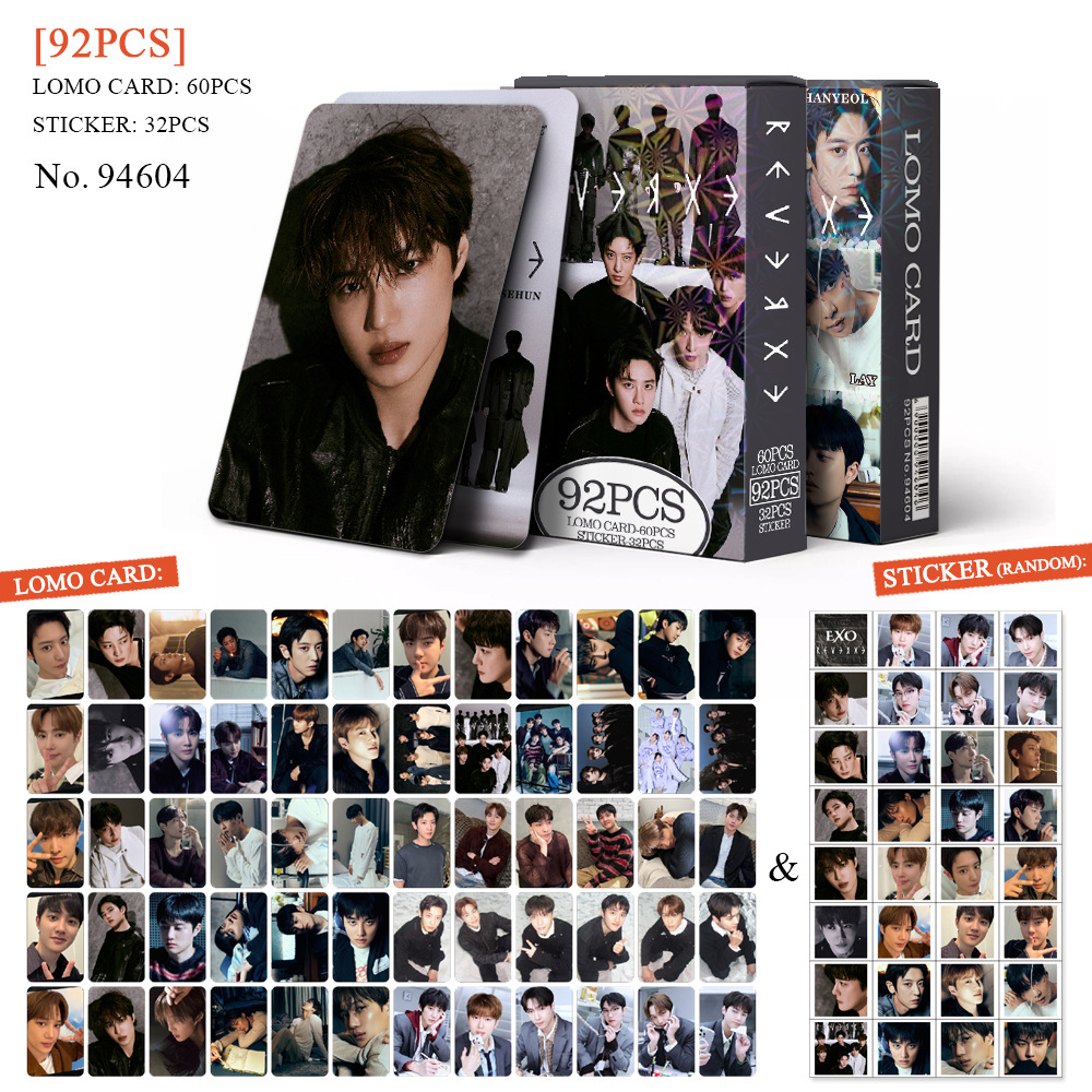 Photography Portfolio - 92 szt. EXO Nowy Album REVERXE