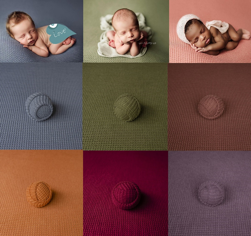 Photography Newborn - Noworodek fotografia rekwizyty kocyk do owinięcia
