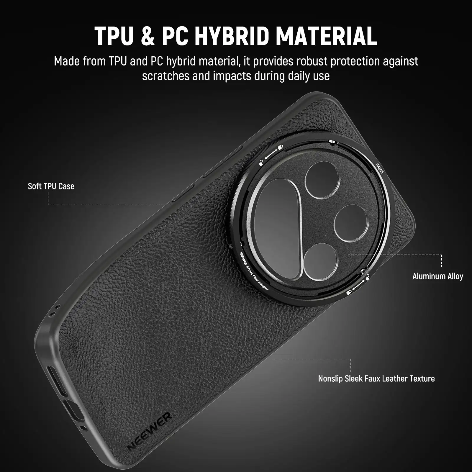 Photography Xiaomi 14 Ultra - NEEWER PA051 Profesjonalne etui na telefon
