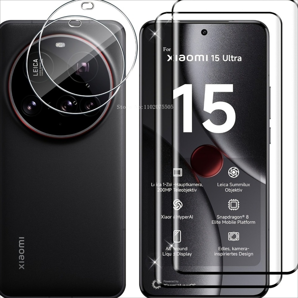 Photography Kit Xiaomi 15 Ultra - [4 w 1] 2 szt. Szkła