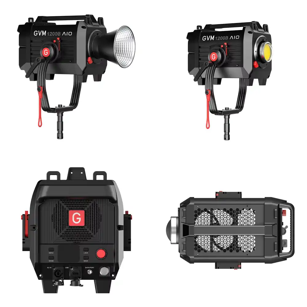 Photography Video - GVM SD1200B AIO 1200W Fotograficzna Lampa