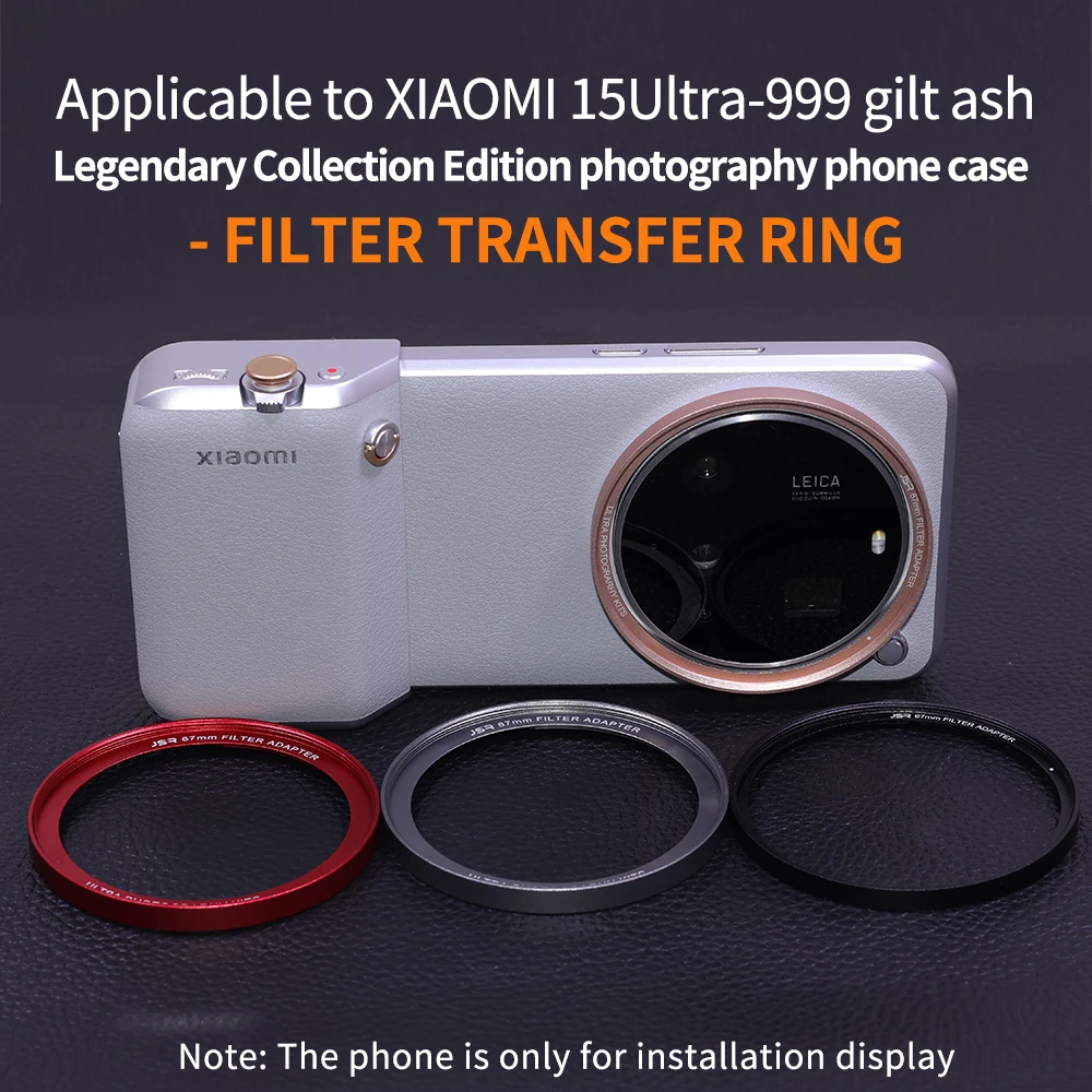 Photography Kit Xiaomi 15 Ultra - Adapter obiektywu zestaw fotograficzny do Xiaomi