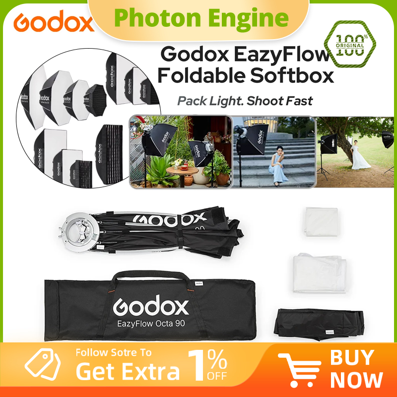 Photography Treatment - Godox EazyFlow – składany softbox z