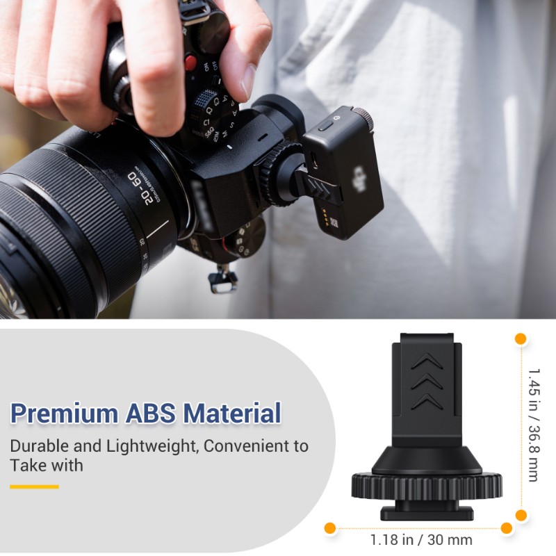 Adapter typu cold shoe do mikr – Hot Shoe Adapter recenzja i cena