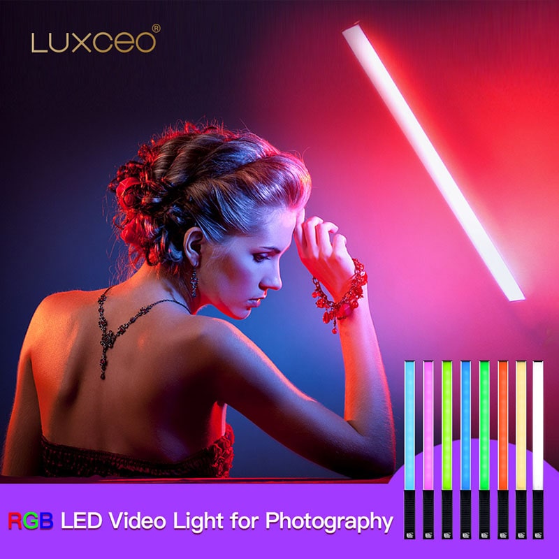 LUXCEO Q508A Ręczna lampa wide – Photography Treatment recenzja i cena