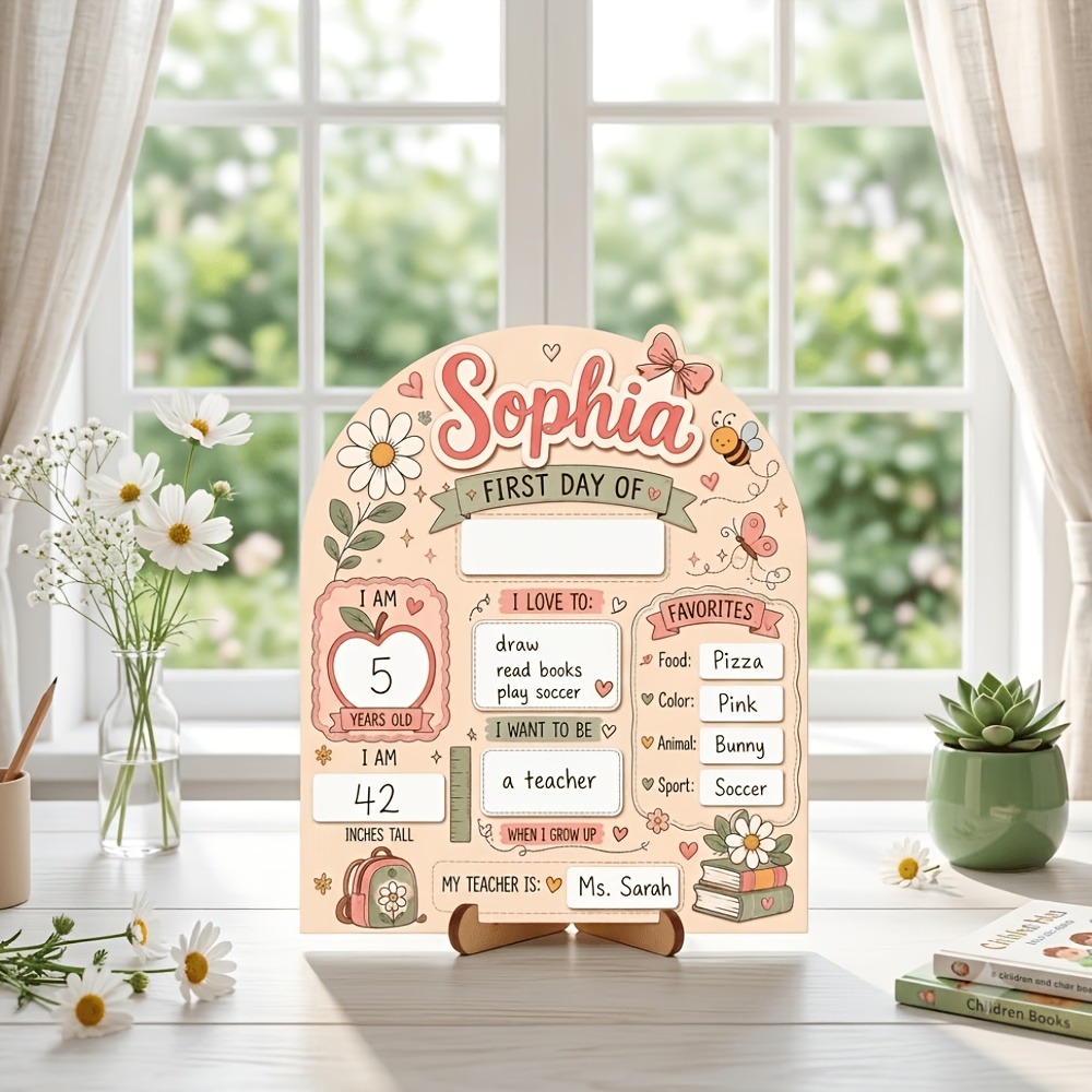 Drewniana tabliczka z imieniem – Photography Prompt recenzja i cena