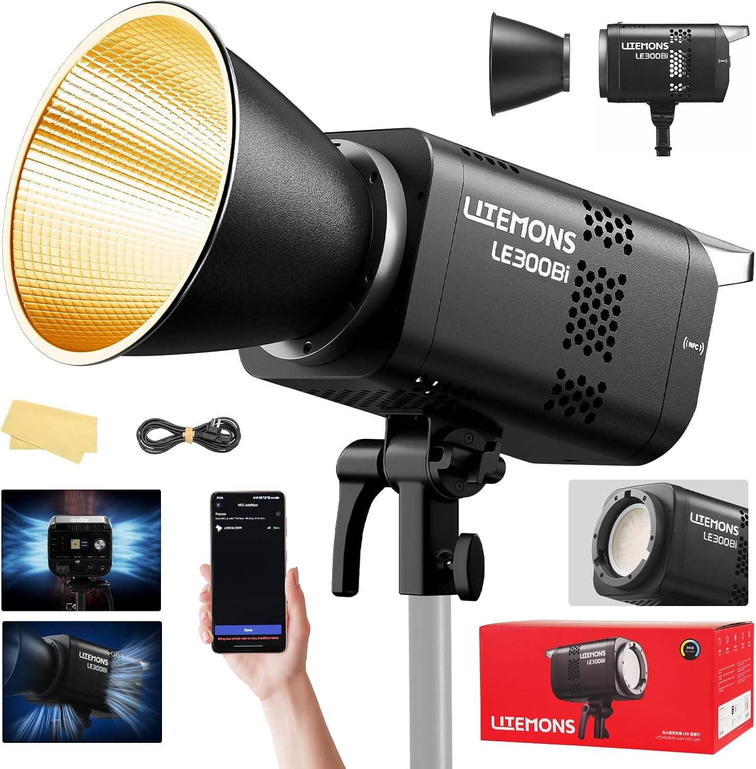 Zestaw oświetlenia wideo LED R – Photography Youtube recenzja i cena