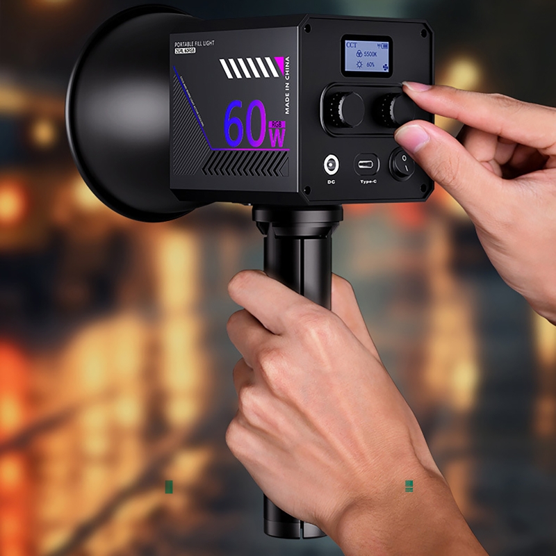 Lampa wideo RGB 60W, przenośna – Photography Treatment recenzja i cena